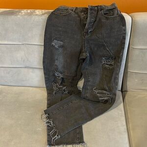 PacSun black High rise straight- size 23